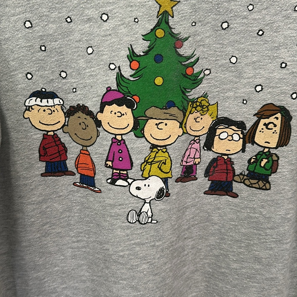 It’s the Peanuts Gang celebrating Christmas!